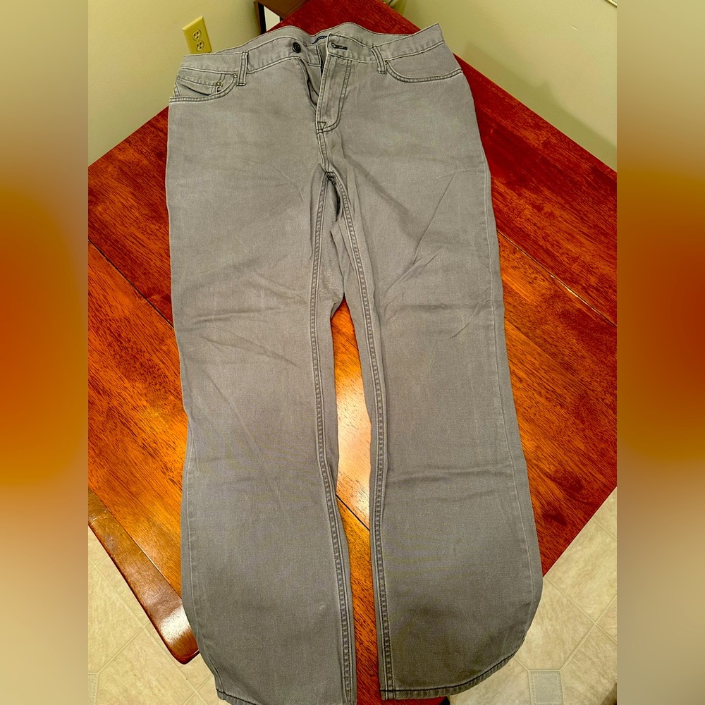 Old Navy Straight Gray Pants. Size 34x30